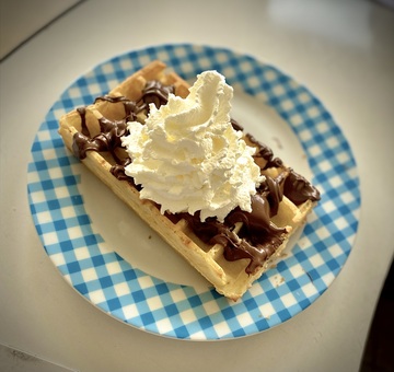 GAUFRE NUTELLA CHANTILLY 